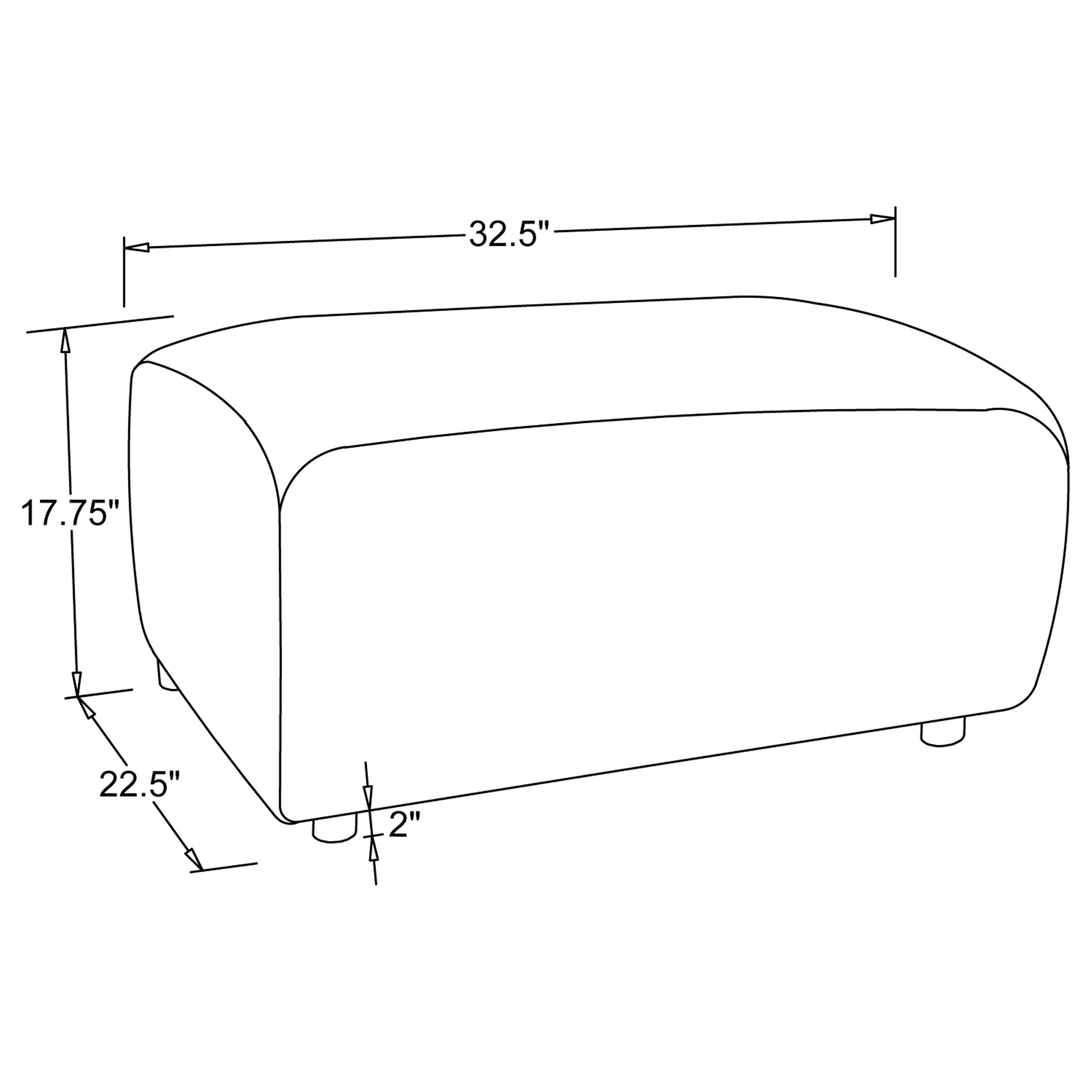 Burnett 4-piece Chenille Upholstered Sofa Set Burnt Orange - Image 15