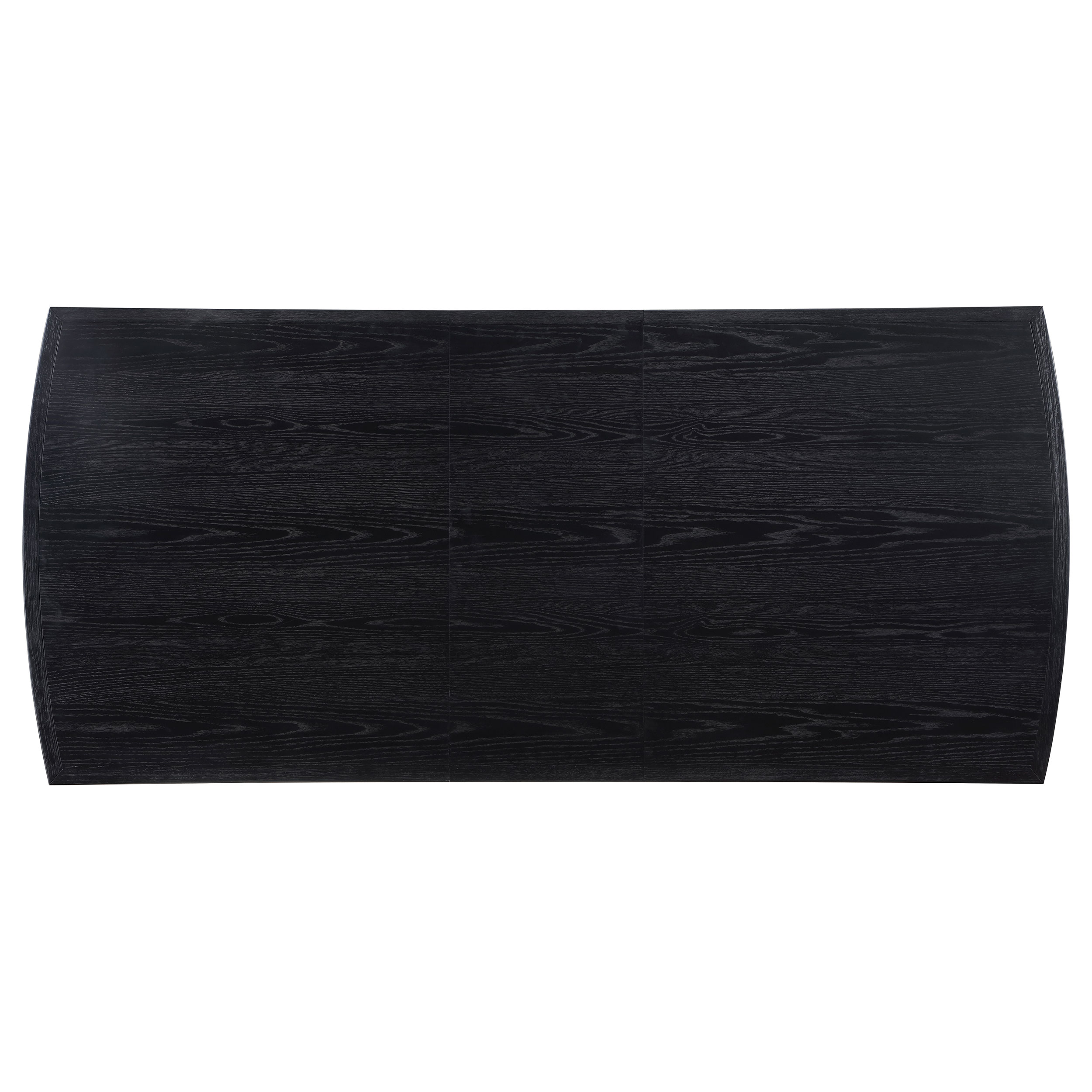 Brookmead 100-inch Extension Leaf Dining Table Black - Image 8