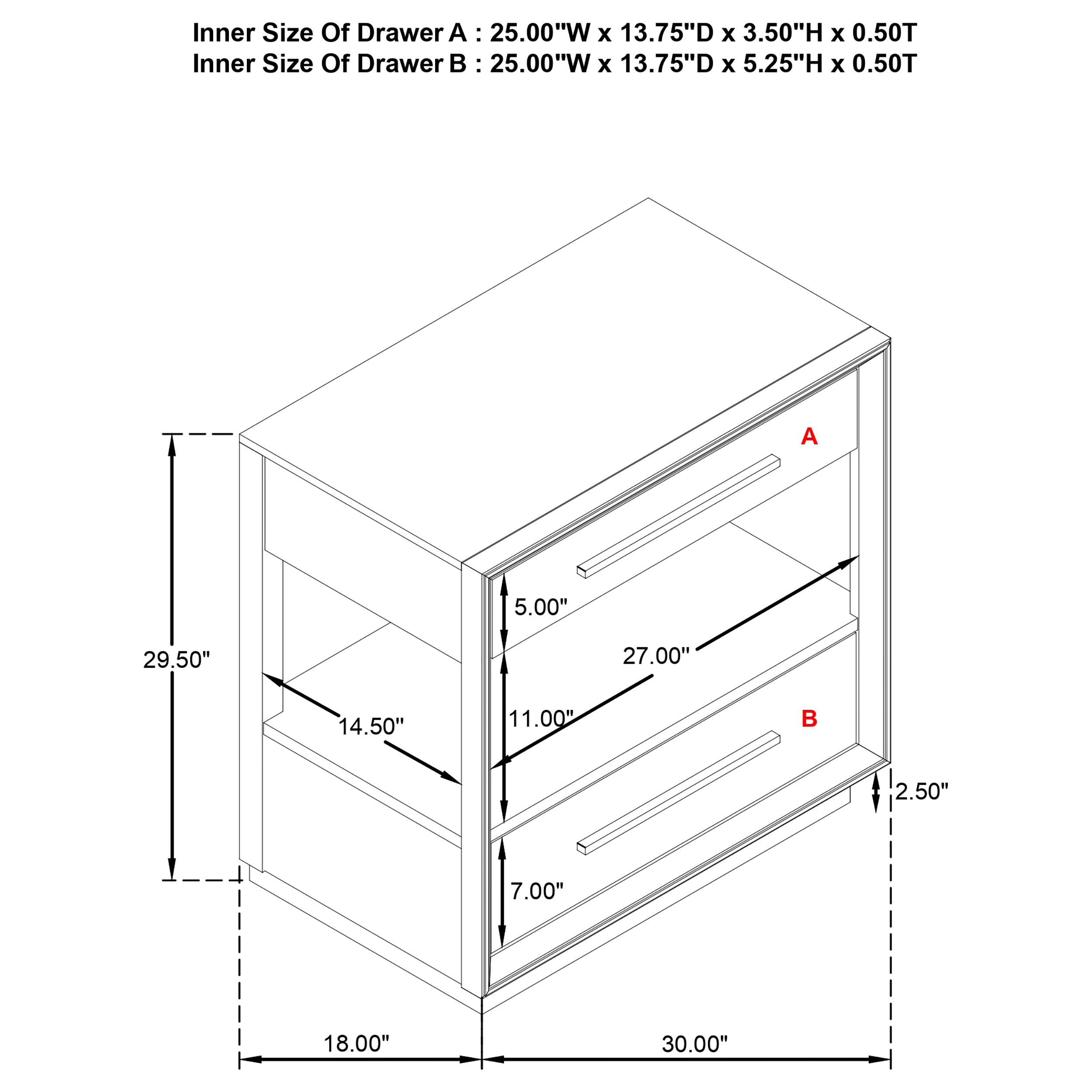 Durango 4-piece Queen Bedroom Set Taupe Oak - Image 17